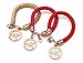 Women Retro Exquisite Luxury Charm Bracelets Leather Letter Brown