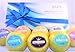 Lush Bath Bombs Set. Organic Bath Bomb Kit for Women & Kids. 8 Bubble Bath Bombs Gift Set. Spa Gift Baskets for Women contains Organic Bath Bombs. Bubble Bath Fizzers are Best Bath Bombs (8 pack)