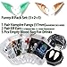 Lena Gaga Elf Ears Women Anime Cosplay Costume Green Fairy Long Tips