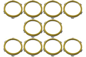 COREX 1 1/2 Inch Steel Sealing Lock Nut - Electrical Conduit Locknut with PVC Molded Gasket for A Weatherproof Seal and Zinc Plated for Corrosion Resistance - 10-Pack