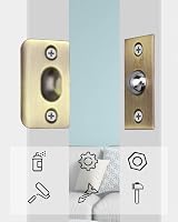 Jiayi Ball Door Catches Adjustable Stainless Steel Bronze 2 Pack view 8