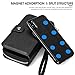 iPhone X Case, iPhone X Wallet Case, Pasonomi Magnetic Detachable Removable Wallet Zipper PU Leather Folio Flip Carrying Case with Strap and Credit Card Slot for iPhone X/iPhone 10 5.8