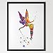 Dignovel Studios 8X10 Tinker Bell Inspired Watercolor Art Print N030