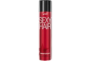 SexyHair Big Spray & Play Volumizing Hairspray Hold and Shine 72 Hour Humidity Resistance All Hair Types