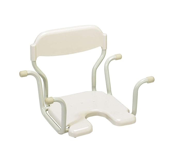 Homecraft White Line Suspended Bath Seat, With Backrest (Eligible for