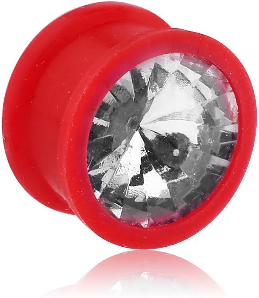 Holy Plug Body Piercing Jewelry Single Silicone Double