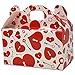 Gift Boutique Valentine’s Day Treat Boxes 48 Pack Cardboard Hearts Goody Bag Cookie Holder Classroom Crafts Supplies Party Favors 4 Designs Measures: 6.2 x 3.5 x 3.5 Inches