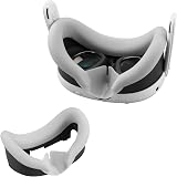 Baomaeyea Silicone VR Face Cover Pad for Meta Quest 3 - Sweatproof Lightproof view 2
