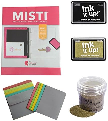 MISTI STAMP TOOL BUNDLE-Ink Pads, Embossing Powder and Note Cards