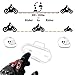 Baile Motorcycle Wireless Headset,1000M Helmet Wireless Communication Systems Ski Helmet Headphones bt Intercom Walkie-Talkie for Snow Mobile,Up to 3 Riders (Handsfree,FM Radio, Waterproof)