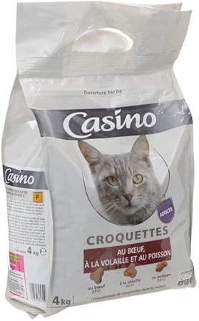 Casino Croquettes Au Boeuf A La Volaille Et Au Poisson Pour Chat 4kg X1 Amazon Co Uk Baby