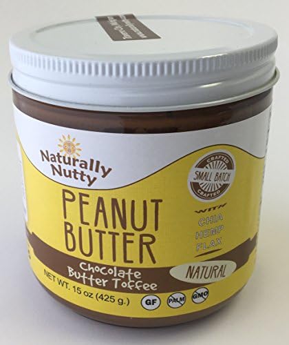 Naturally Nutty - 15oz. Chocolate Butter Toffee Peanut Butter