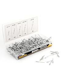 Tradespro 836341 remaches de aluminio surtidos, 50