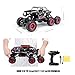SZJJX 6WD RC Cars, Remote Control Off-Road Climbing Truck, 1/14 Scale High Speed Vehicle, 2.4Ghz Electric Radio Controlled Rock Crawler, All-Terrain RTR Buggy Black