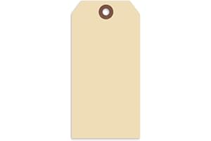 Merangue 1000 Pack Shipping Tags, Size 6, 5-1/4-Inch by 2-5/8-Inch (1024-4120-00-000)