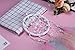 DrCor Small Dream Catcher for Kids Pink Girls Dream Catcher for Car Bedroom Nursery Teepee Baby Shower Decorations，4x21 Inch