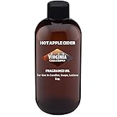Hot Apple Cider Fragrance Oil (8 oz Bottle) for Candle Making, Soap Making, Tart Making, Room Sprays, Lotions, Car Fresheners, Slime, Bath Bombs, Warmers…