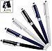 WISLIGHT 10 Pack Stylus Ballpoint Pens for Touch Screens, Black Ink Pen Smooth Writting