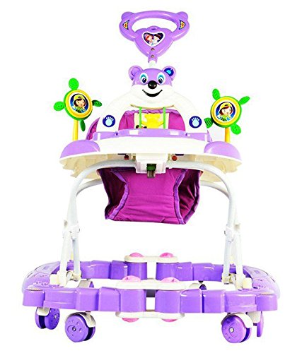 Goyals Baby Musical Foldable Rocker & Walker - Purple