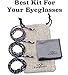 Sunglass Straps – Eyewear Retainer [Pack of 3 + Bonuses] - Eyeglass Holder, Chain, Cord, Necklace, Lanyard – Eyeglass Strap - Eyeglass Retainer - Eyewear Holder - Glasses Straps - Eyewear Holder
