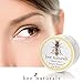 Queen Bee Naturals Best Eye Balm Peeper Keeper – Eyelid Cream Helps Reduce Crows Feet, Wrinkles & Fine Lines – Pure Anti Aging Restorative Moisturizes Your Skin – Vitamin E + 10 Organic Nutrient Oilsthumb 1