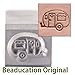 RV Camper Metal Design Stamp, 8mm Caravan Mobile Home Trailer Punch Stamping Tool for Hand Stamped DIY Jewelry Crafts - Beaducation Original Metal Design Stamps