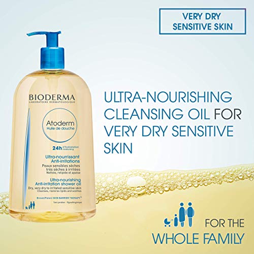 Bioderma - Atoderm - Shower Oil - Moisturizing and Cleansing - for Family with Very Dry Sensitive Skin 2 Bioderma - Atoderm - Shower Oil - Moisturizing and Cleansing - for Family with Very Dry Sensitive Skin