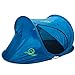 Lucky Bums Quick and Portable Camp Tent, Blue
