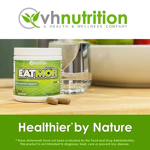 VH Nutrition Eatmor Appetite Stimulant* Weight Gain Pills* For Men And Women Formulated With