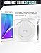 NEWST Generation Wireless Charging Pad for Galaxy S8 ,DanForce [Ultra Slim] Qi Wireless Charger, Qi Wireless Charging Pad for Samsung Galaxy S7 S7 Edge, S6 S6 Edge/Edge Plus Note 5 ,Nexus 5 4 -White.