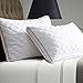 beegod Bed Pillows Better Sleeping, Super Soft & Comfortable Antibacterial & Anti-mite, Best Hotel Pillows, Relief Migraine & Neck Pain (White'')