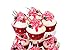 YestBuy 4 Tier Clear Wedding Party Acrylic Cupcake Display Tree Tower Stand 1 Unit (4 Tier Round with BASE)