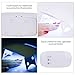 CO-Z 5W LED Nail Dryer Curing Lamp Light Portable for Gel Based Polishes Manicure Pedicure 2 Timing Setting 45s 90s (5W Small, Common - White)