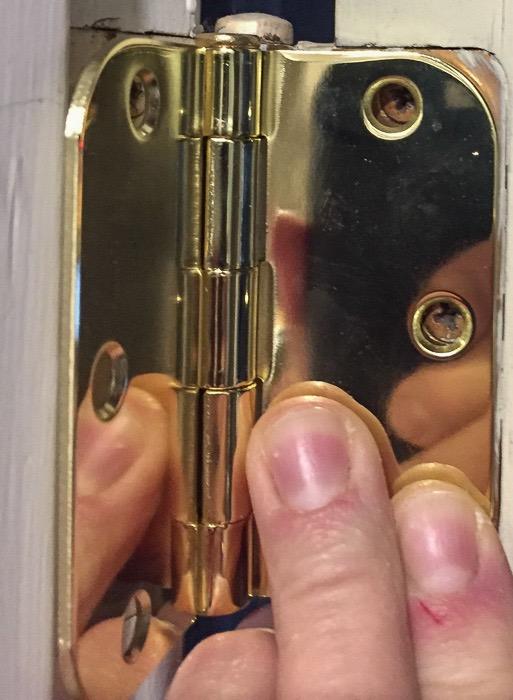3.5" Door Hinges, 5/8" Radius photo review