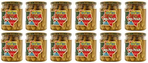 Talk O TexasOkra Pickled Mild 16 fluid ounce