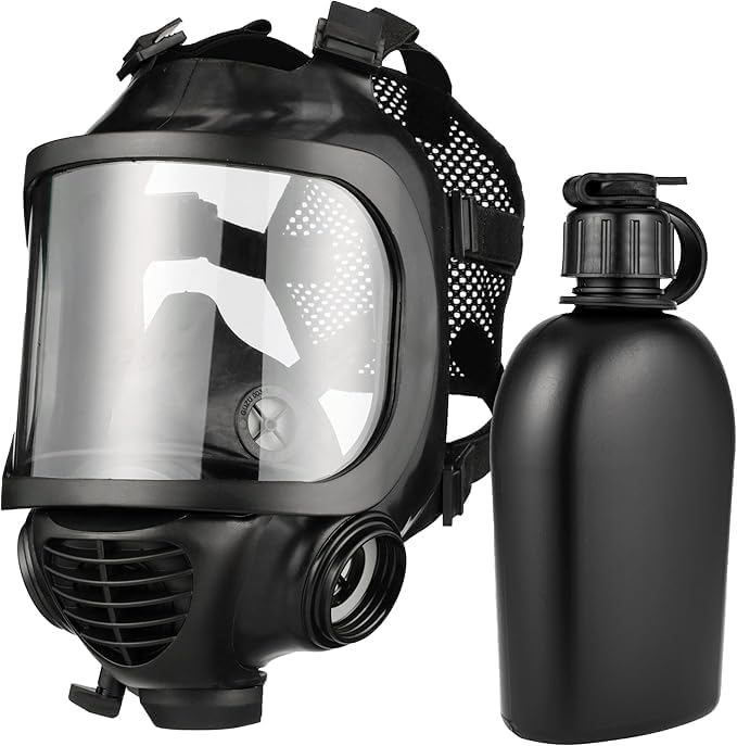 Ultra Elite MSA Full Face CBRN Gas Mask 5-point Head Harness