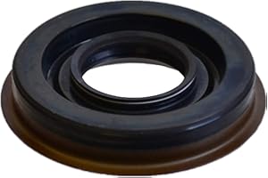 SKF 18108 Transfer Case Rear Output Shaft Seal Spring Loaded High Exclusion and Auxilary Lip Installation Stop Flange with Bi-Directional Helix Compatible with Jeep CJ Commando DJ Jeepsters