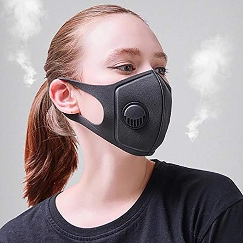 10 Pack Face Masks with Breathing Washable, 100% Cotton, Reusable Cloth Masks – Protection from Dust, Pollen, Pet Dander, Other Airborne Irritants