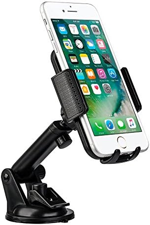 Universal Dashboard Windshield Cell Phone Car Mount Phone Holder With Adjustable Extension Arm - Phone Holder For Car