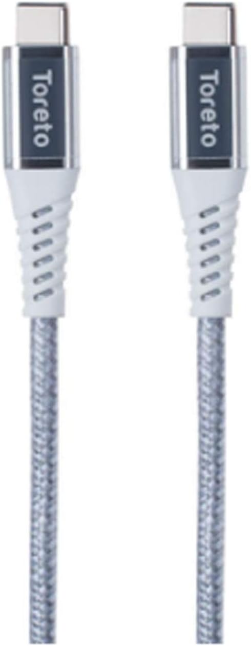 Toreto Type C to Type C Data Cable for Mac Book, Type C Devices Zippy 3"-TOR 824
