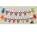 Fishing Milestone Banner Children From Birth to One Year Old Record Photo Banner Little Fisherman Garland First Year Smash Decoration Supplies