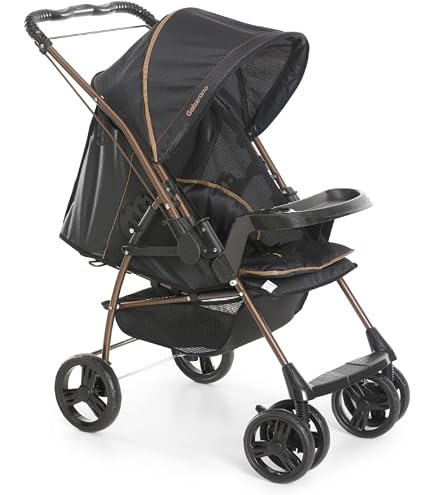 Galzerano, CARRINHO ROMANO TRAVEL SYSTEM ONIX CARAMELO | Amazon.com.br