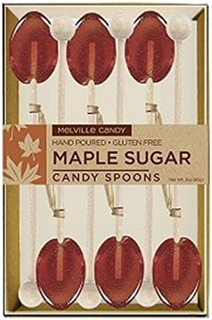 MELVILLE MAPLE SUGAR SPOONS, PACK OF 6