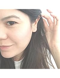 honeycat Oro Mini Outline Triángulo Stud arete   minimalista, Delicado joyas