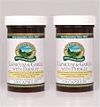 Naturessunshine Capsicum & Garlic w/ Parsley Herbal Combination Supplement 100 Capsules (Pack of 2)
