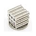Small Multi-Use Refrigerator Magnets for Refrigerator, Science, Crafts - Tiny Round Disc, Sliver, 5mm x 1mm(0.2 inch), 100 Pcs (5MM)
