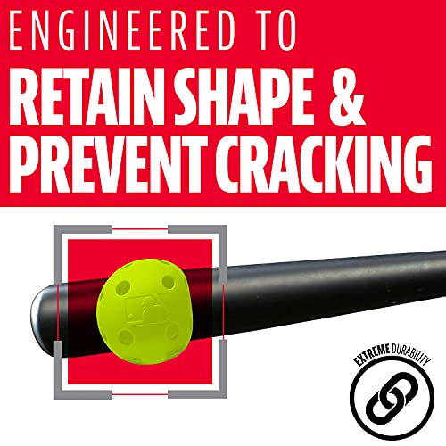 Franklin Sports Plastic Baseballs IndestructABall Plastic Batting