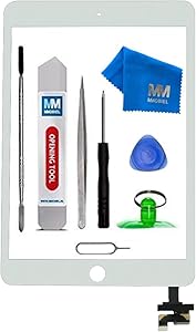 MMOBIEL Digitizer Compatible with iPad Mini 3 (White) 7.9 Inch Touchscreen Front Display Assembly Incl Tools