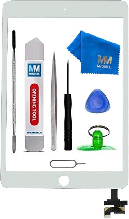 MMOBIEL Digitizer Compatible with iPad Mini 3 (White) 7.9 Inch Touchscreen Front Display Assembly Incl Tools