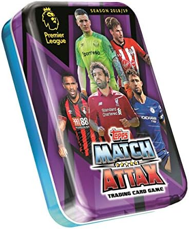 EPL 2018-19 Topps Match Attax Cards - Mini Tin (45 Cards + LE Gold)